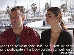 Intense Interview With Sexy Susy Gala In Casting Session