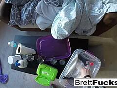 Busty Brett Rossi Teases in Motel Room