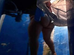 big tits latina mother in law masturbates in shower with hairy ass