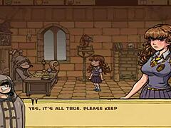 akabur's witch trainer: slutty 3some in hentai game