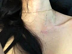 Creampie anal in missionary position