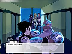 Land-themed 18 Titans hentai game with commented gameplay