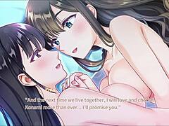 This secret kiss in bed leads to sweet fingering.