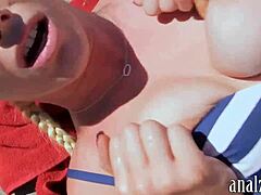 Hot Amateur Blonde Gf Gets Anal Banged Outdoors With Friends!