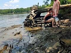 Did you see thick wife Becky Tailorxxx fucked in mud on nature walk?