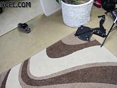 honey gets gangbanged with creampie and anal