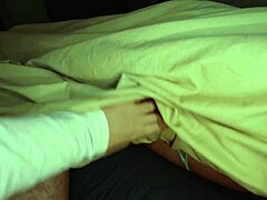 Sharing bed with stepmom ends in messy finish