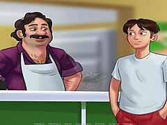 Summertime Saga Crashes In Barn After Sex