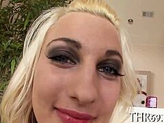 Protein shower facial for dude after steamy action