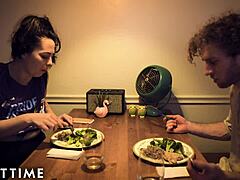 Quarantine Sex Turns Wild with Step-Dad