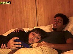 Watching Netflix With Stepsister But Couldn't Resist Putting My Cock In Her Mouth Almost Caught