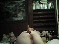 deep anal with dildo leads to intense orgasm