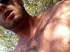 Gay outdoor blowjobs with lots of big dicks in my mouth, full video!