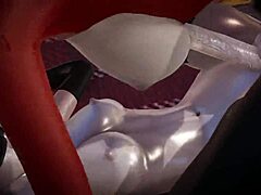 Incredibles - Violet Parr Creampied By Helen In Wild Double Futa 3D Action