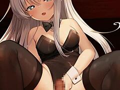 Bunny Girl Hibiki-Chan Rides Cowgirl