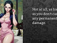 Faygrey, Nico Robin, Ulti Dominate in BDSM Training Session