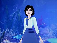 Bioshock Elizabeth在日本Hentai中骑乘牛仔式，场面太火爆！