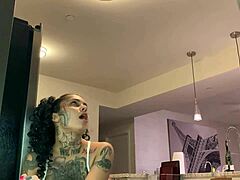 Sexy Latina Putting Groceries Away Before Taking a Big Black Dick. Part 2 Action!