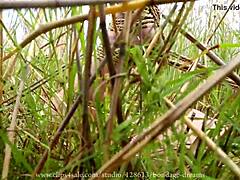 Hot shower with my horny stepsister continues. She gives an incredible deepthroat in part two.