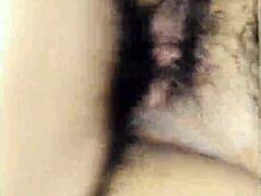 the naughty teen 18+ gets her pussy fucked hard until she cums inside