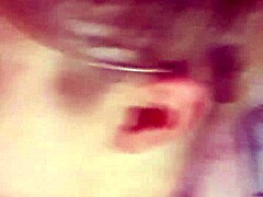 Couple's amateur wife performs rimjob in private setting