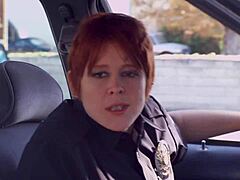 Horny nympho licks pussy in lesbian quickie.