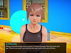 Blonde amateur with small tits in homemade family game fun 😊