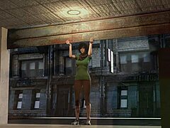 Projekt Passion Busty Intern Masturbates with Vibrator in Storage