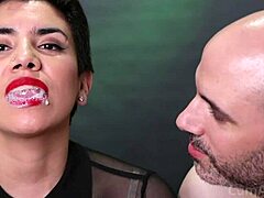 cum dripping from mouth after an intense session with my girl!