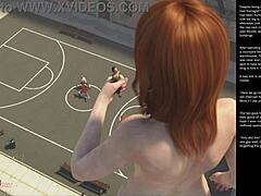 wanna see big apple small gesture in 3d cartoon sex?