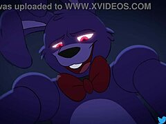 Foxy和Bonnie猛干巨鸡巴