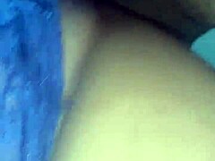 unfaithful ass in rich thong on all fours