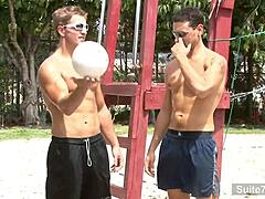 健壮纹身猛男大屌狂干硬肛交