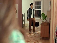 角色扮演透明内衣诱惑，变身骚浪尤物