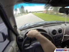 look at these soft natural tits in pov blowjob and amazing sex!