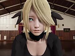 pokemon cynthia blowjob pov full video