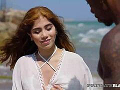 Marina Gold's First Interracial Anal Pounding