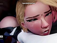 Spider Woman's Uncensored 3D Sex Game: Realistic Blowjob Scenes