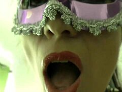 Slut wife submits in bdsm, sucking and fucking a big cock.