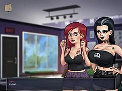 Summertime Saga 119 features big tits and sexy scenes. The anime hentai game continues with enticing cartoon adventures.