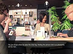 Jessica Oneil reports hard news with erotic twist.