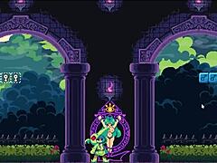 flip witch pixel hentai game ep 13 monster cock titjob and facial cumshot