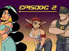 Chatting with the princess in Akaburs Star Channel 34 Part Nine. 👑