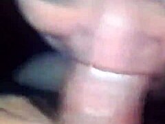 Hot step mom sucks and strokes my big cock.