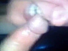 Hot step mom sucks and strokes my big cock.