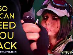 动画大奶口交和阴部动作PMV，卡通风格撸管鼓励！