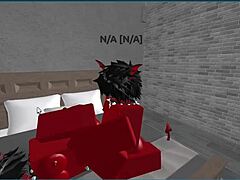 demon intensely fucks hot rich femboy, leading to creampie