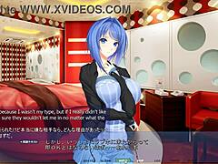 In Akumeru family - Mahiru route part 5, she loses her virginity to the college athlete