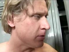 Clothed Lesbians Dominate Guy With Handcuffs