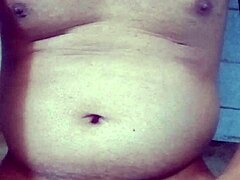 Indian Gay Bottom Takes His Own Golden Shower.